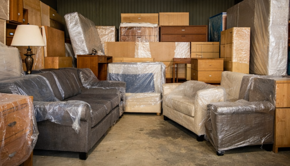 furniture storage clean